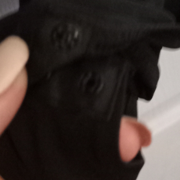 Brand new M black sheer top racerback bodysuit - Picture 3 of 7
